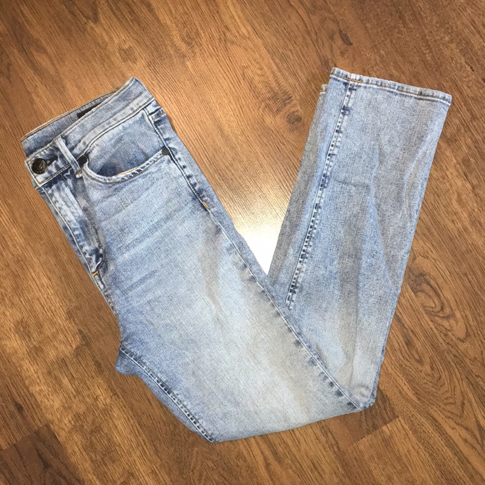 Rag and bone, high rise, cigarette leg